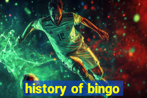 history of bingo