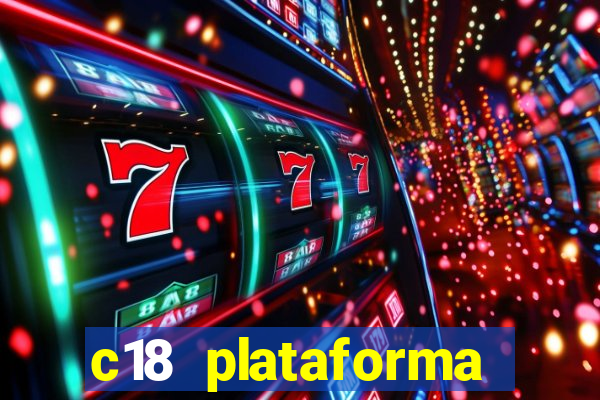 c18 plataforma login entrar