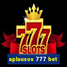 aplausos 777 bet