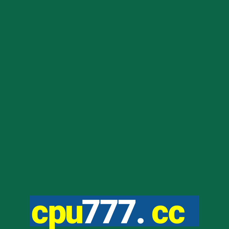 cpu777. cc