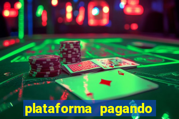 plataforma pagando no cadastro slots