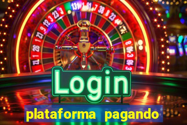 plataforma pagando no cadastro slots