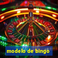 modelo de bingo