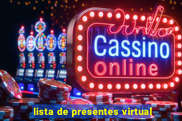 lista de presentes virtual