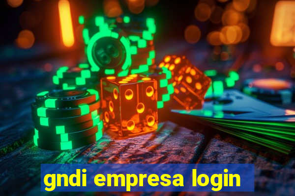 gndi empresa login