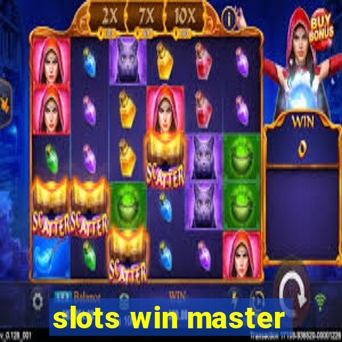 slots win master