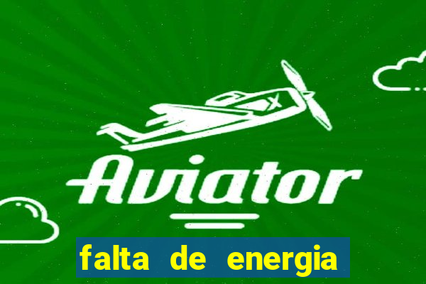 falta de energia em fortaleza