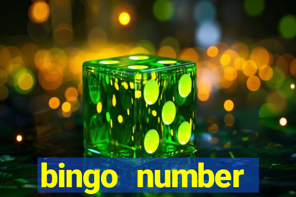 bingo number generator online