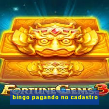 bingo pagando no cadastro