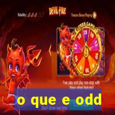 o que e odd