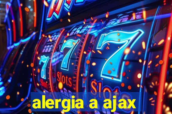 alergia a ajax