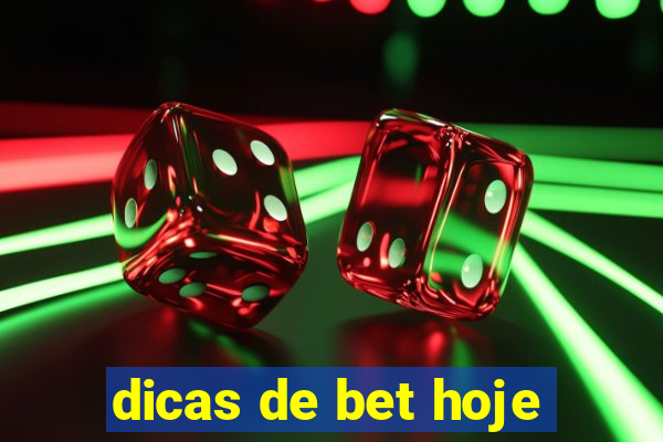 dicas de bet hoje