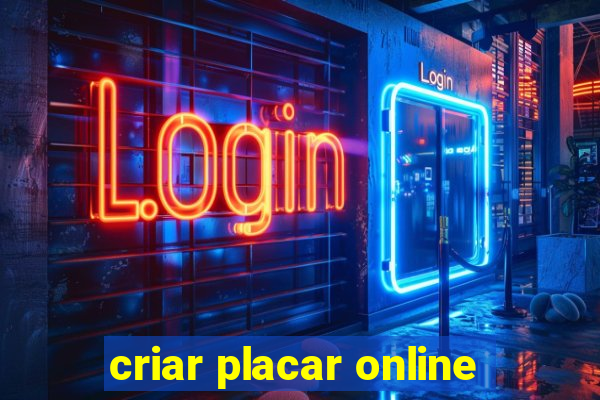 criar placar online