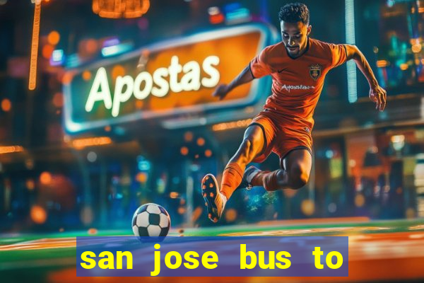 san jose bus to la fortuna