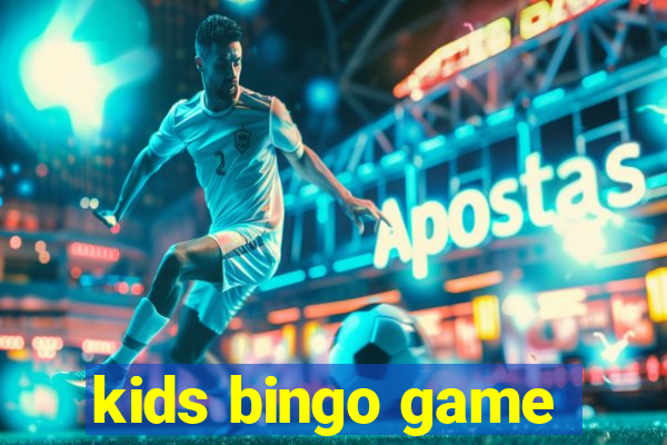 kids bingo game