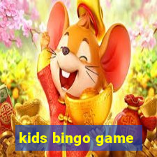 kids bingo game