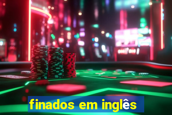 finados em inglês