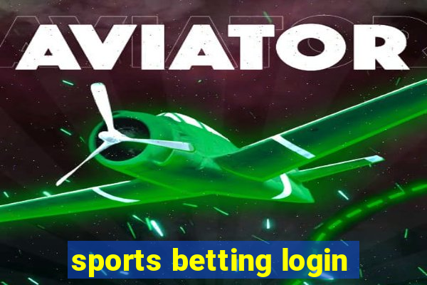 sports betting login