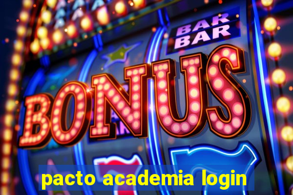 pacto academia login