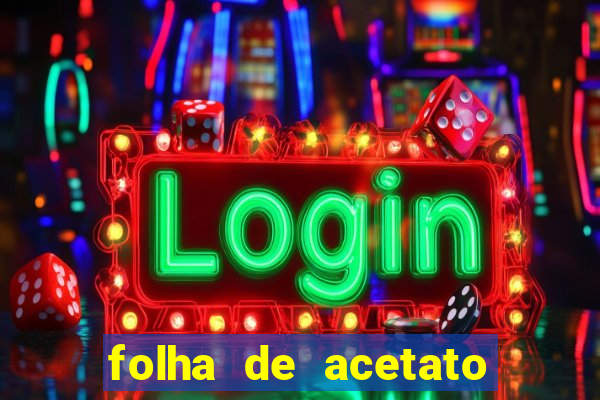 folha de acetato onde comprar