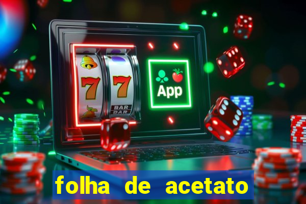 folha de acetato onde comprar