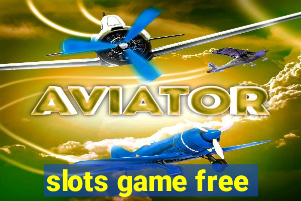 slots game free