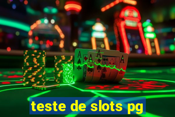 teste de slots pg