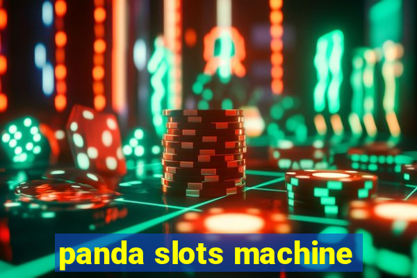 panda slots machine