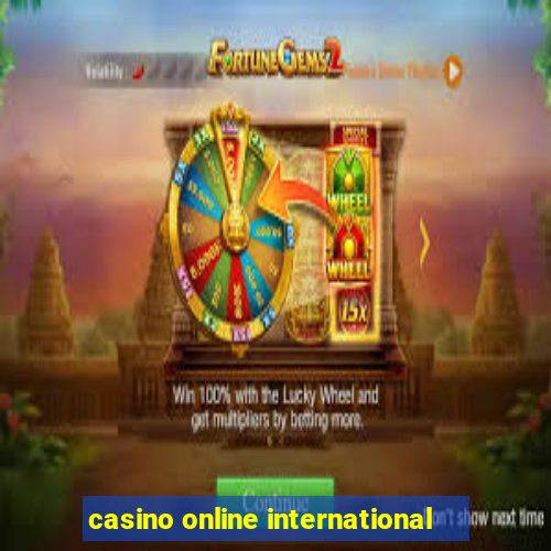 casino online international