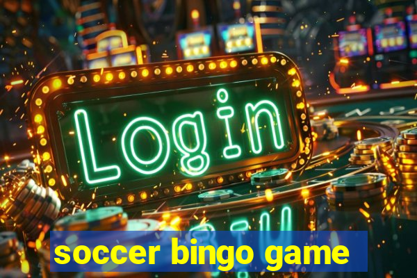 soccer bingo game