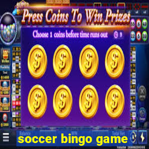 soccer bingo game