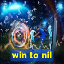 win to nil