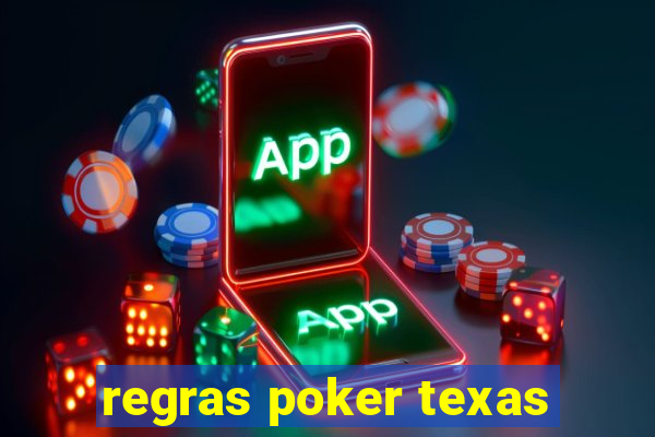 regras poker texas