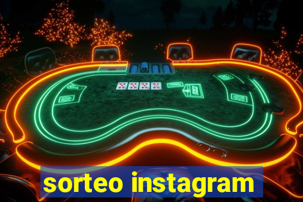 sorteo instagram