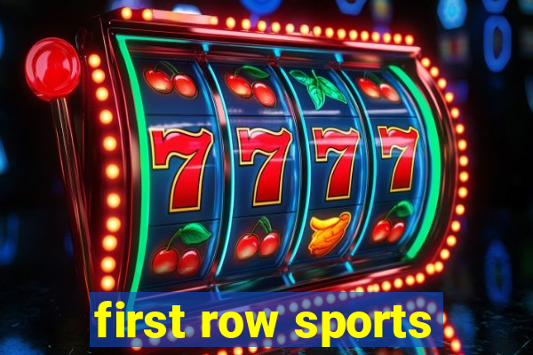 first row sports