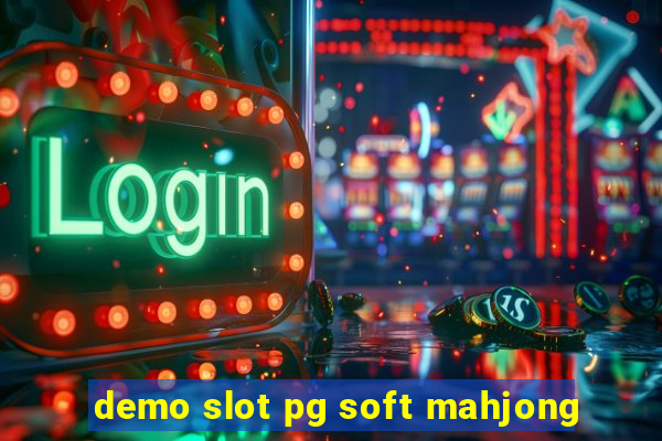 demo slot pg soft mahjong