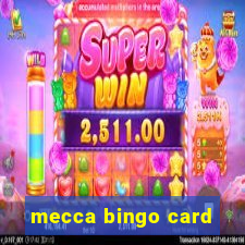 mecca bingo card