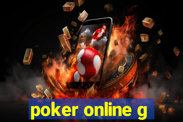 poker online g