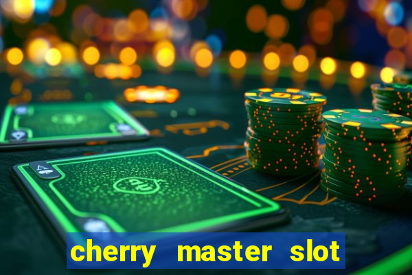 cherry master slot machine for sale