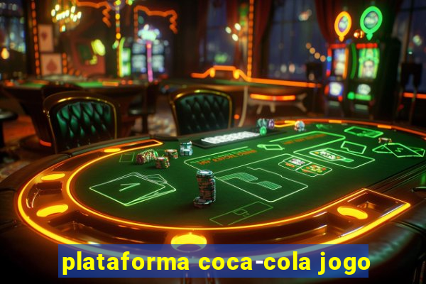 plataforma coca-cola jogo