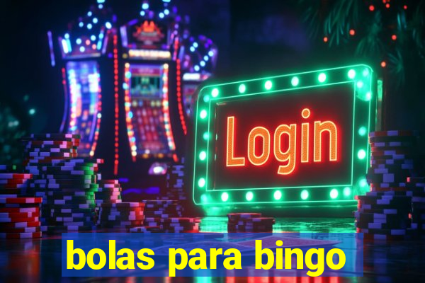 bolas para bingo