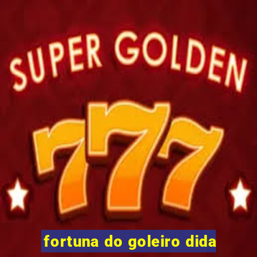 fortuna do goleiro dida