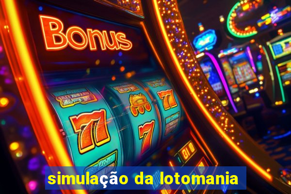 simulação da lotomania