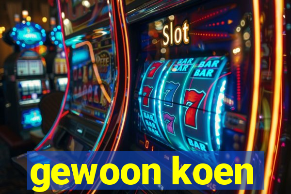 gewoon koen