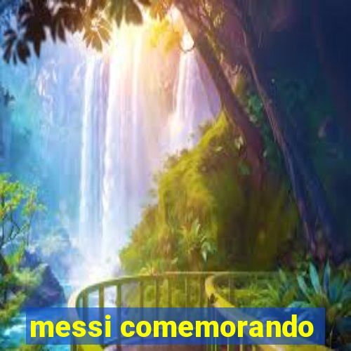 messi comemorando