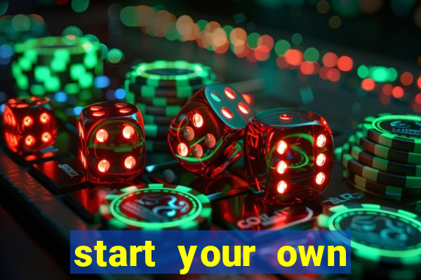 start your own casino website