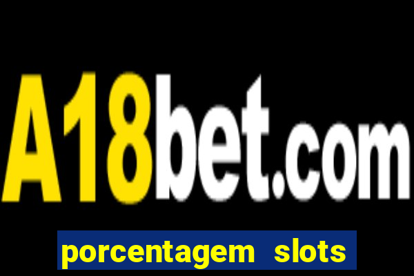 porcentagem slots tempo real