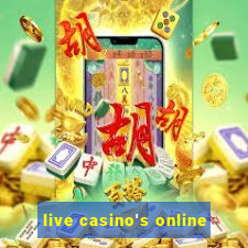 live casino's online