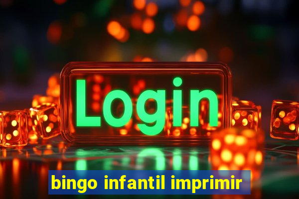 bingo infantil imprimir