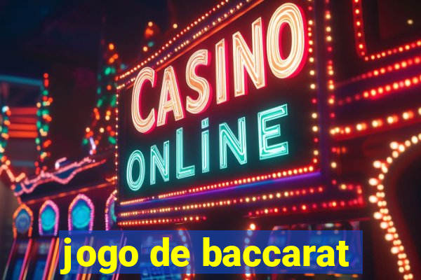 jogo de baccarat